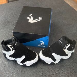 Kids Black and White Sneakers
